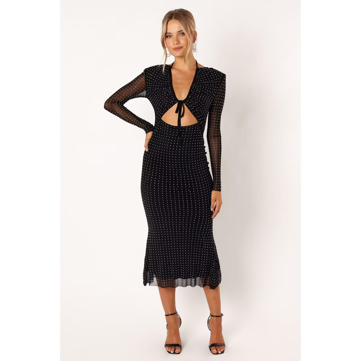 Petal and Pup Womens Salvatore Long Sleeve Midi Dress | Target