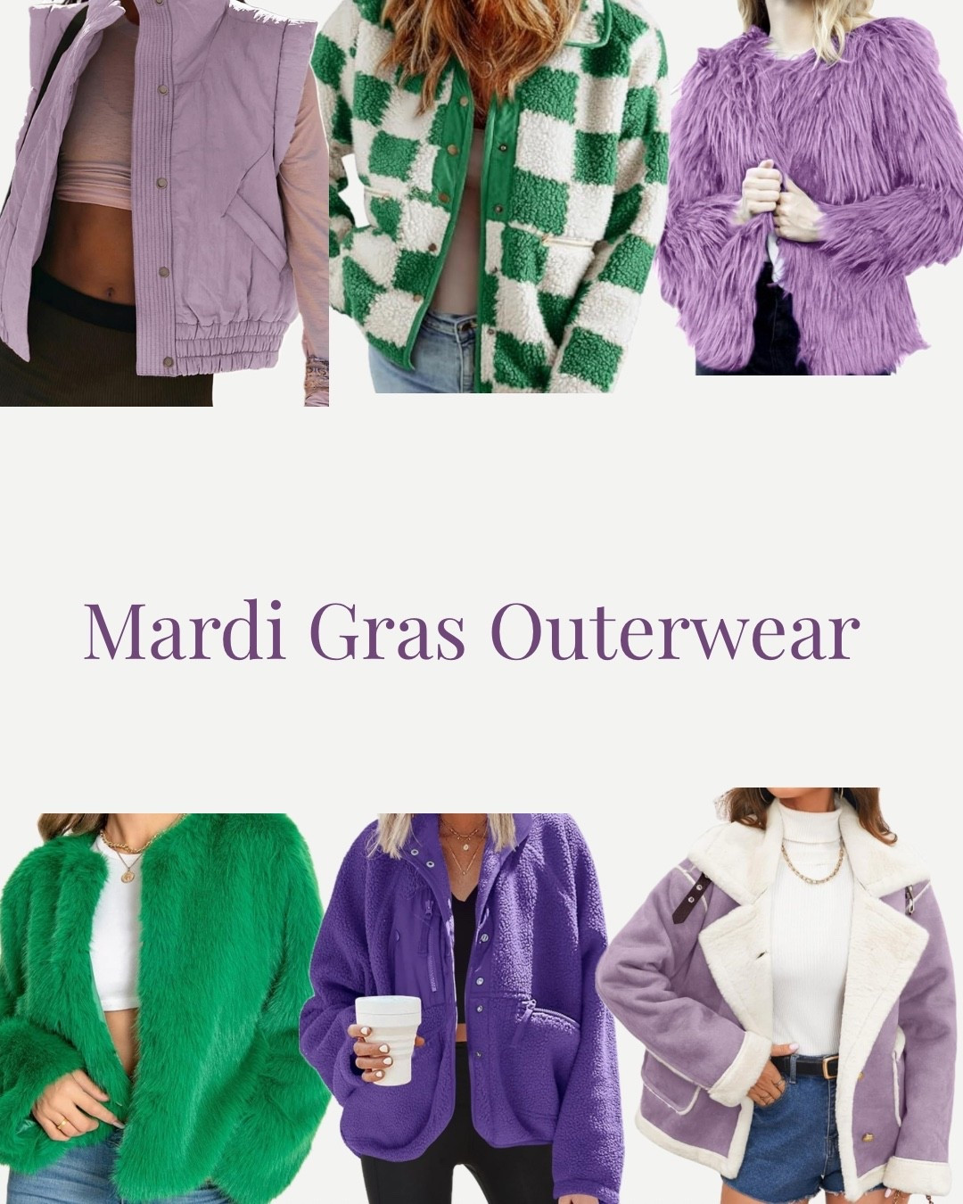 Some really cute ideas for Mardi Gras Outerwear 💜💚💛

#LTKmardigras

#LTKActive #LTKootd