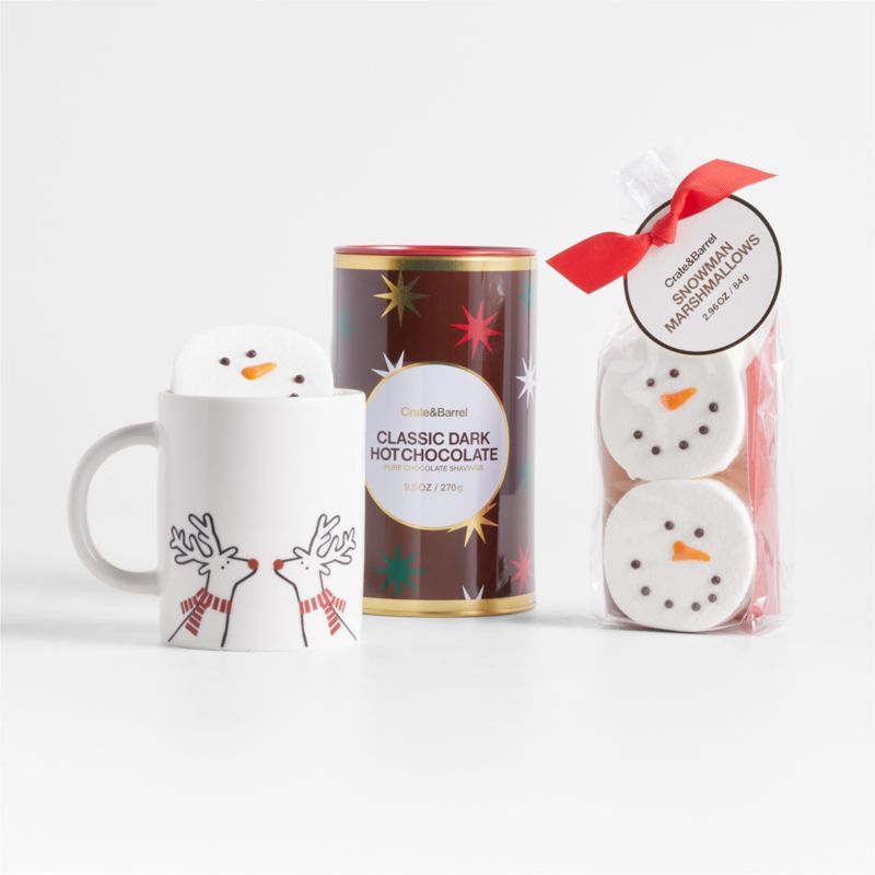 Hot Chocolate & Mug Gift Bundle | Crate & Barrel | Crate & Barrel