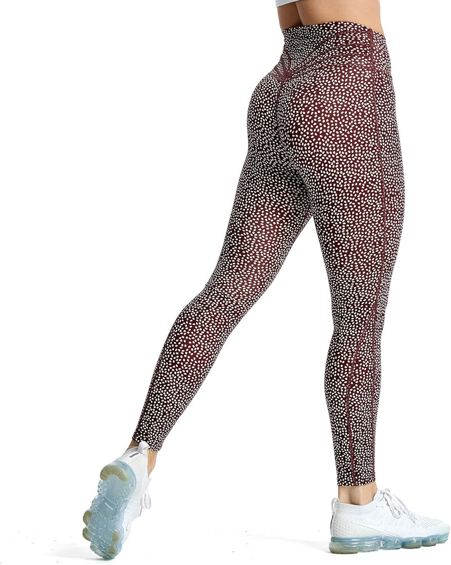 Aoxjox High Waisted Workout Leggings for Women Compression Tummy Control Trinity Buttery Soft Yog... | Amazon (US)