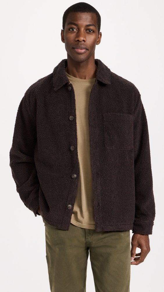 Madewell Polar Fleece Shirt Jacket | Shopbop | Shopbop