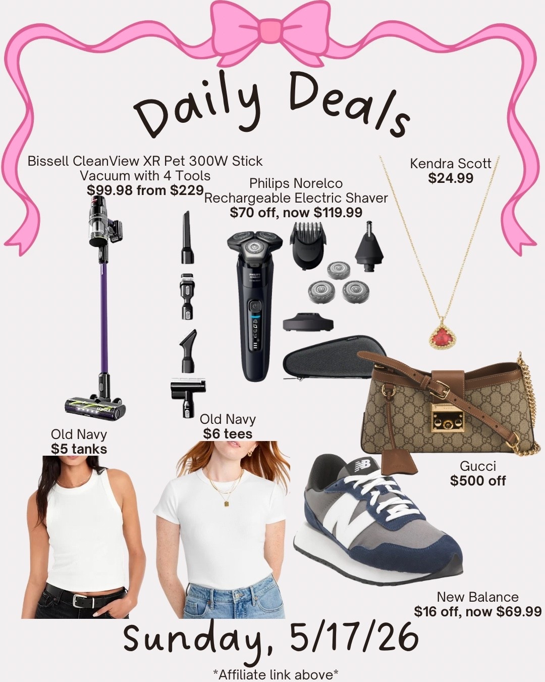 Daily deals

#LTKSaleAlert #LTKSeasonal #LTKMens