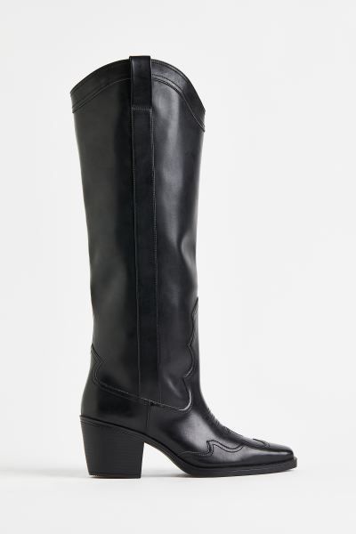 Knee-high Heeled Boots | H&M (US)