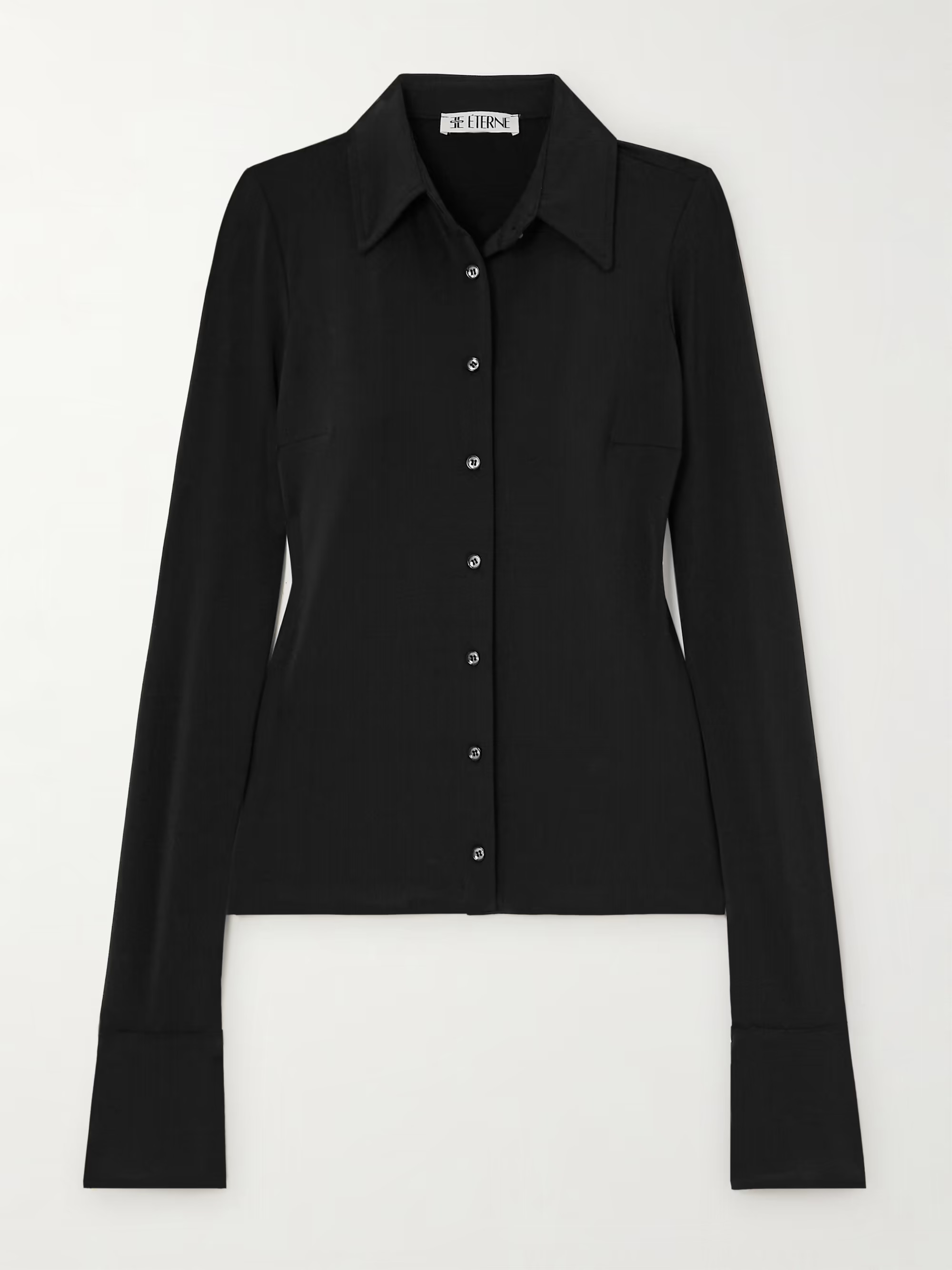 Charlie matte-jersey shirt | NET-A-PORTER (US)