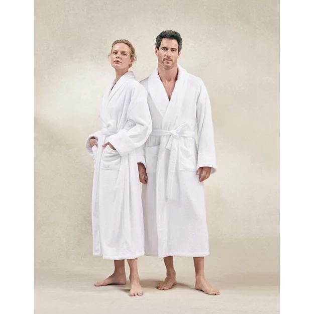 Unisex Cotton Classic Robe | The White Company (UK)