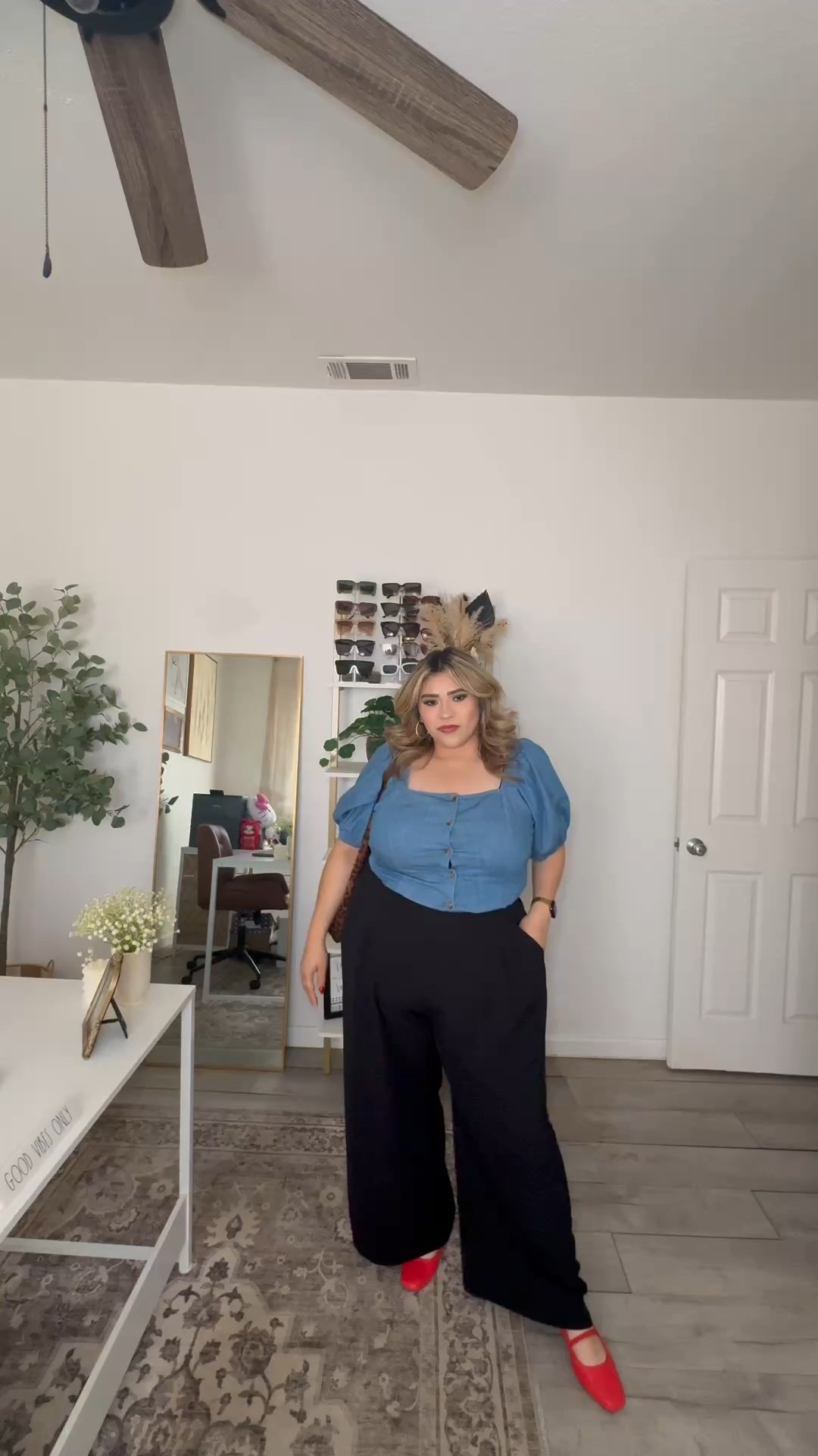 Loving this outfit combo 🍒🖤🐆

#LTKWorkwear #LTKPlusSize #LTKStyleTip