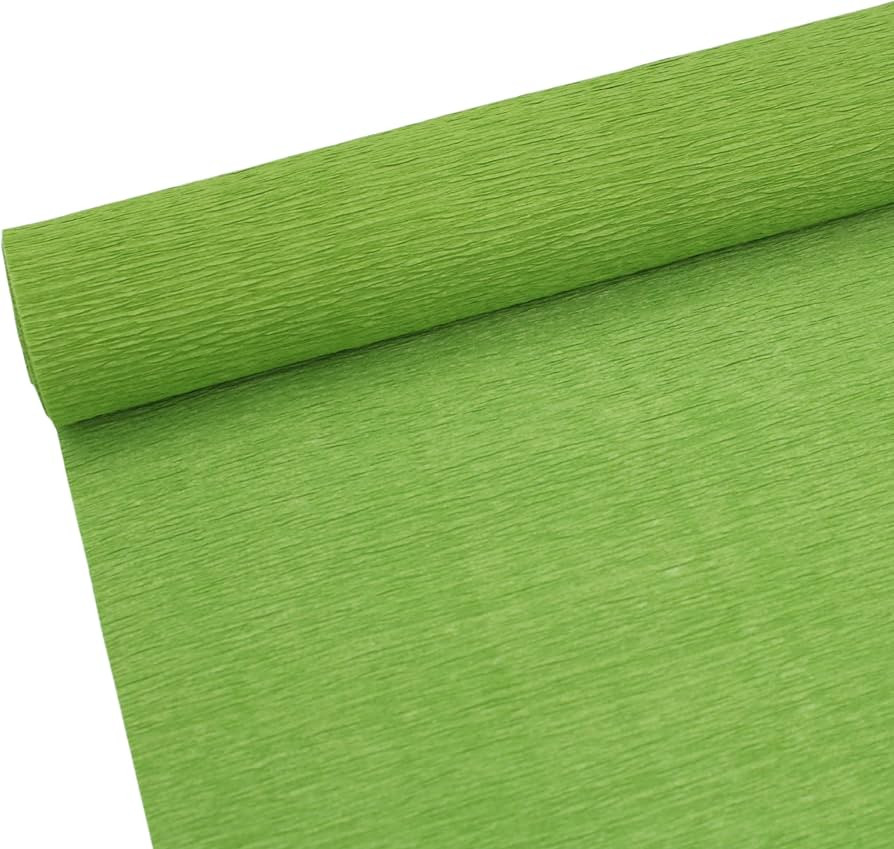 70g Premium Crepe Paper Roll for Flower Making White Green Pink Crepe Paper Sheets Streamer,10in ... | Amazon (US)