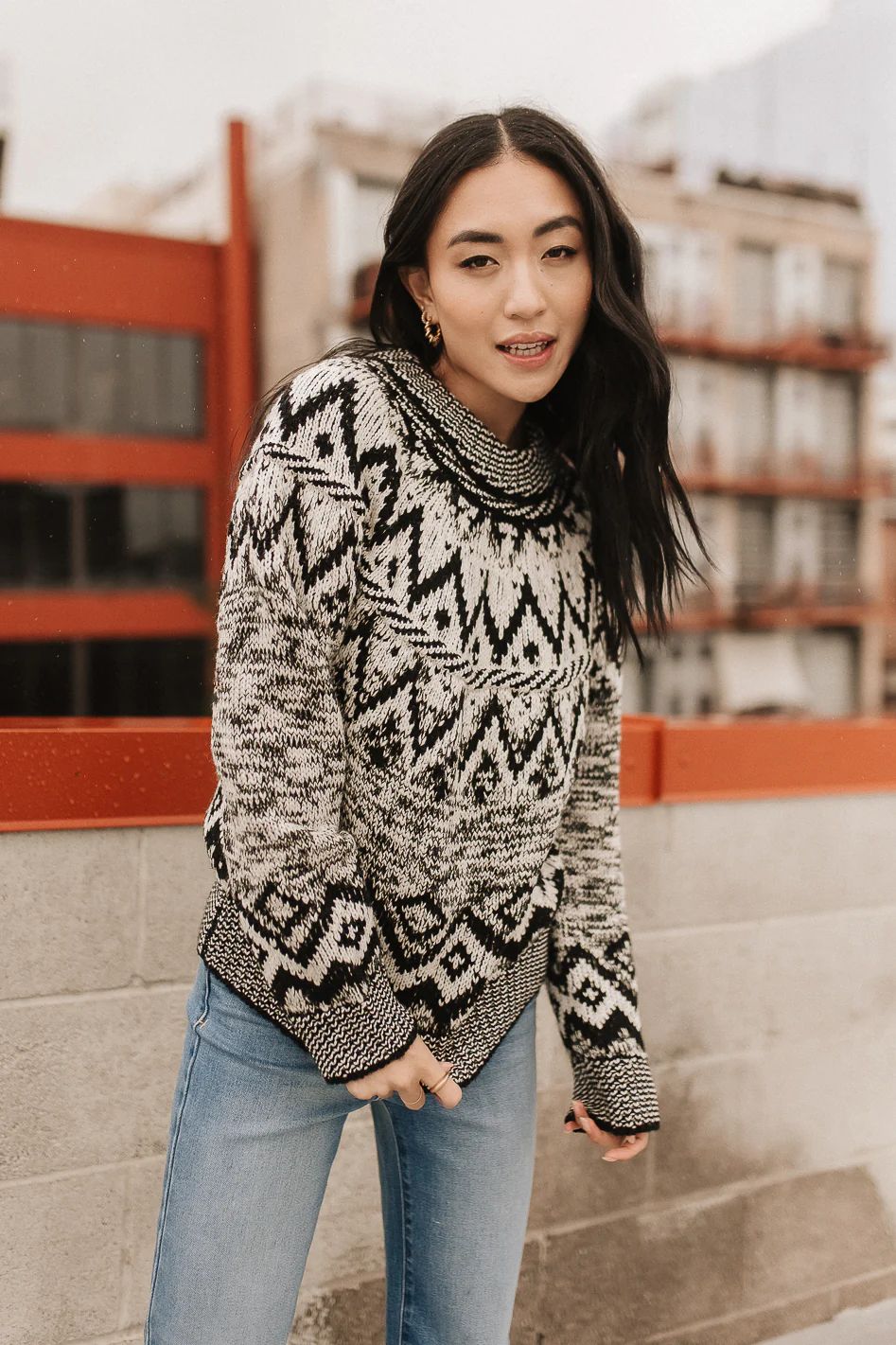 Anahi Knit Sweater | Bohme