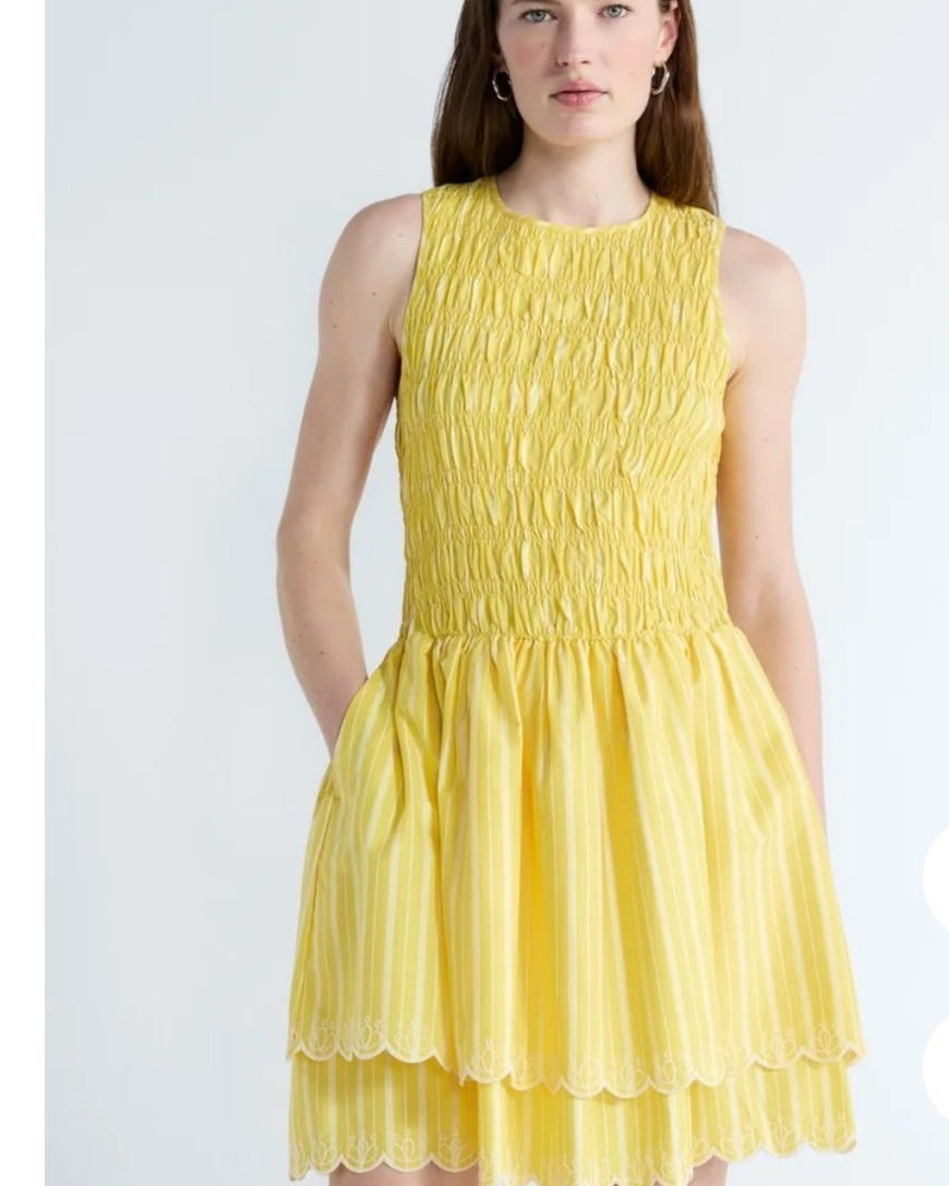 Summer dress yellow pleated dress.#walmart #walmartfashion 

#LTKSeasonal #LTKMidsize