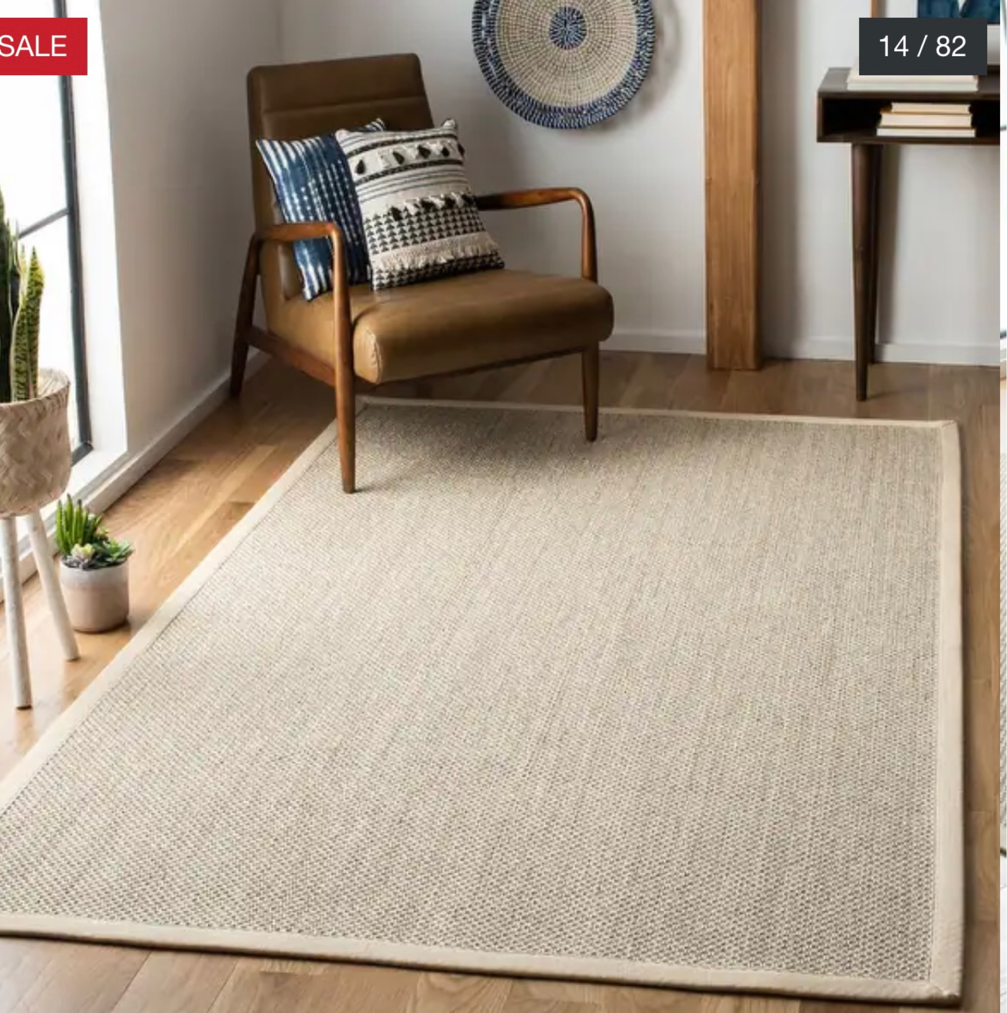 best neutral rug #sisalrug 

#LTKhome #LTKsalealert