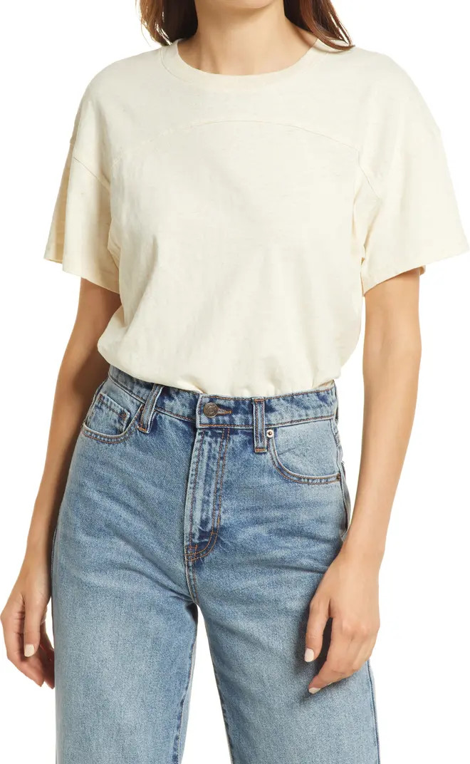Madewell Resourced BioFibre™ Seamed T-Shirt | Nordstrom | Nordstrom