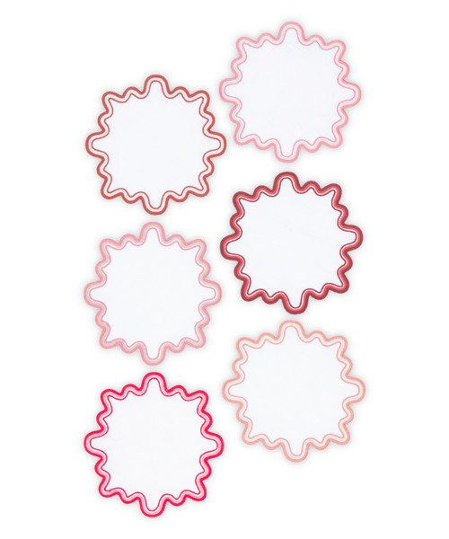 Wave Cocktail Napkin - set of 6 | Matouk