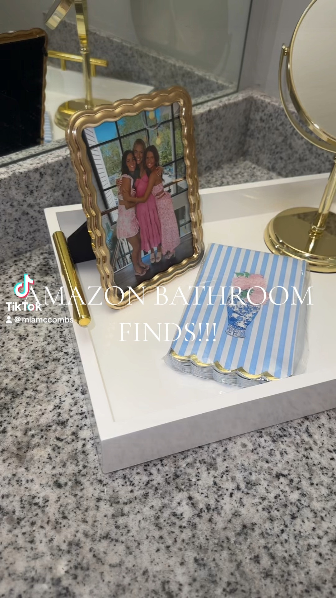 Some of my fav bathroom details!! 🩵

#LTKU #LTKhome #LTKVideo