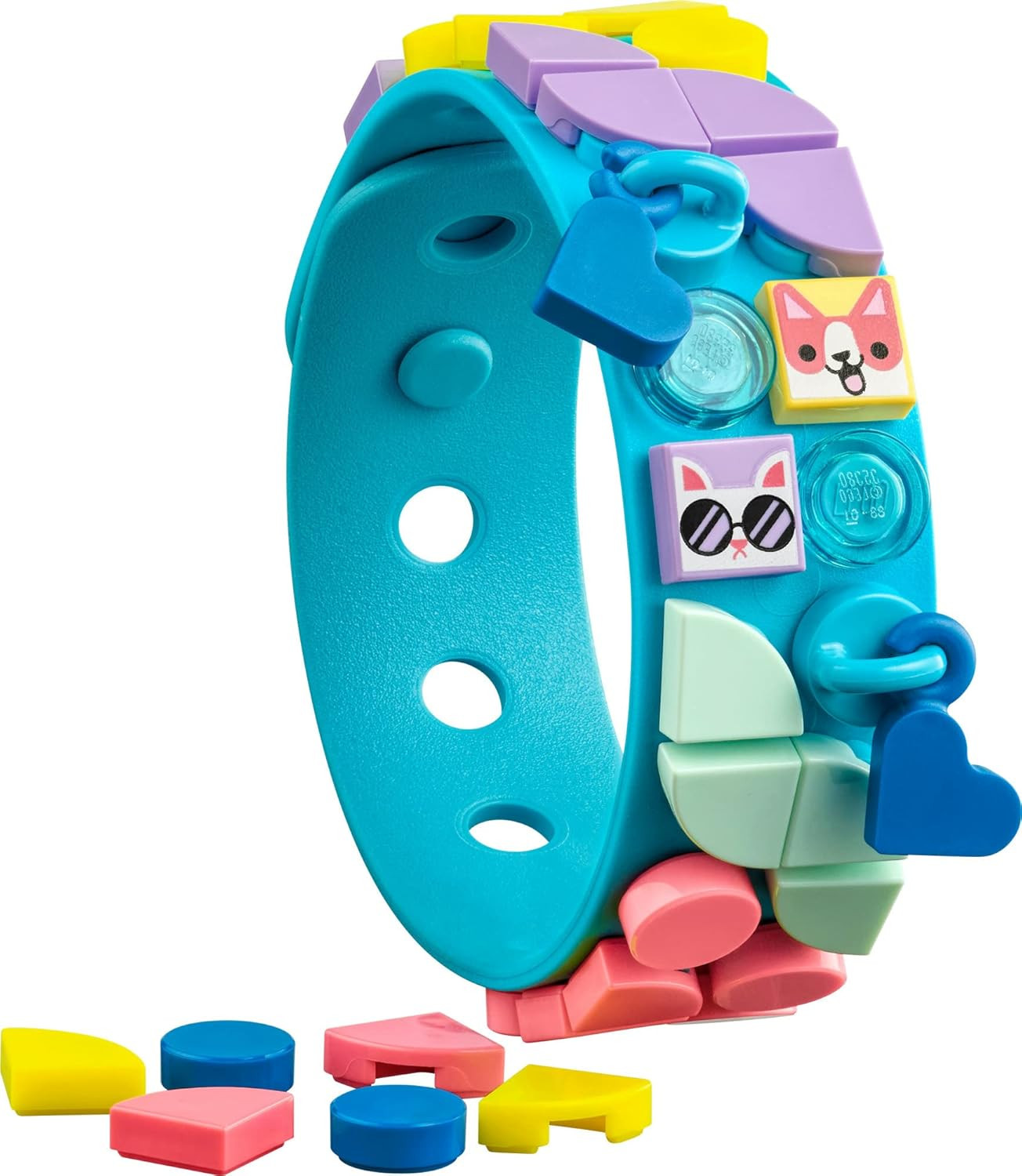 LEGO DOTS My Pets Bracelet 41801, Jewelry Making Kit for Girls and Boys with Dangling Charms, DIY... | Amazon (US)