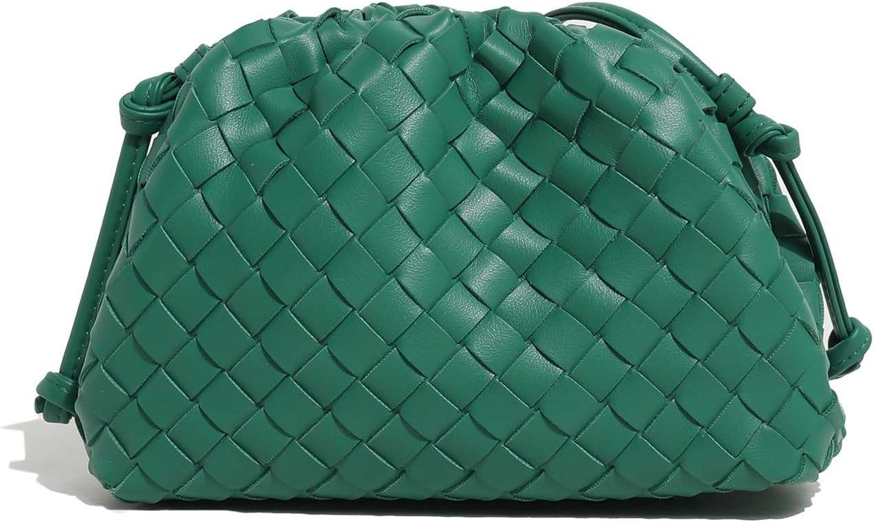 Huralona Dressy Pleated Vegan Leather Clutch Purse Super Soft Cloud Dumpling Clutch Bag for Women... | Amazon (US)