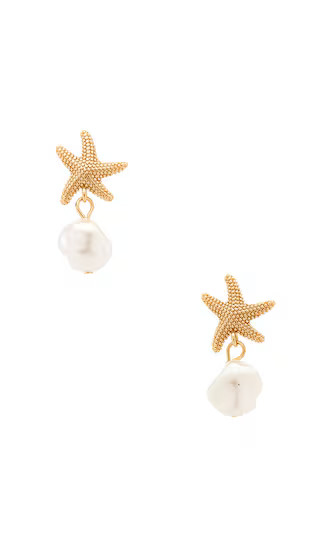 Leah Earrings in Gold | Revolve Clothing (Global)