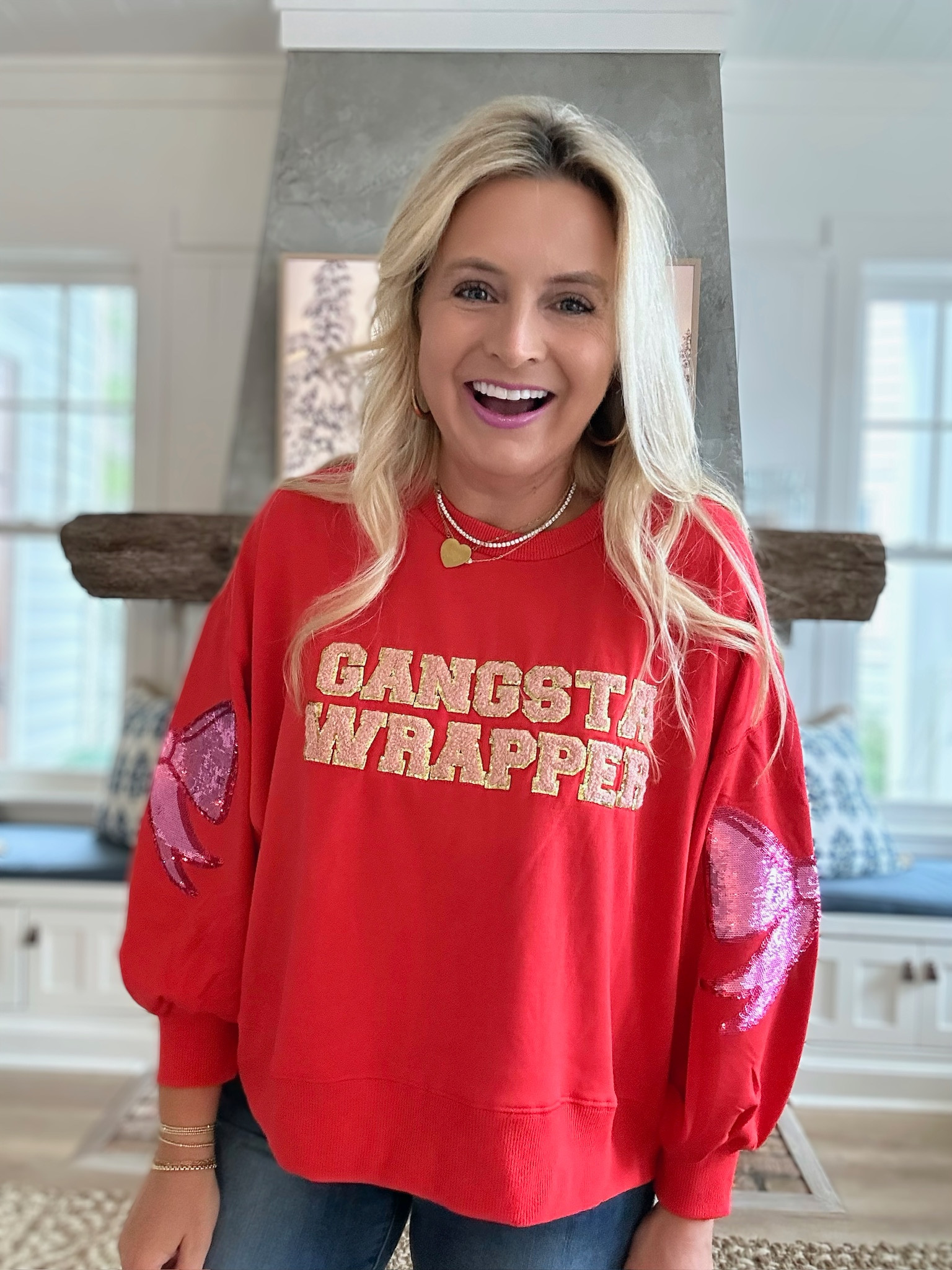 This sweater is now 20% off! No code needed! Wearing a small

#LTKSeasonal #LTKsalealert #LTKHoliday