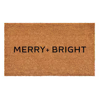 Ultra Modern Merry & Bright Doormat 24" x 36" | The Home Depot