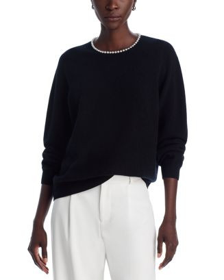 Pearl Embellished Sweater - Exclusive | Bloomingdale's (US)
