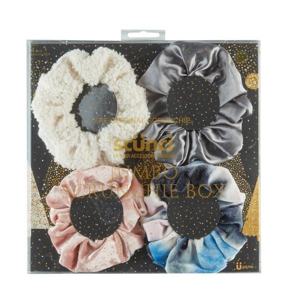 scunci Scrunchie Gift Set - Tie Dye - 4pk | Target