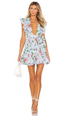 MAJORELLE Misty Dress in Blue Paradise from Revolve.com | Revolve Clothing (Global)