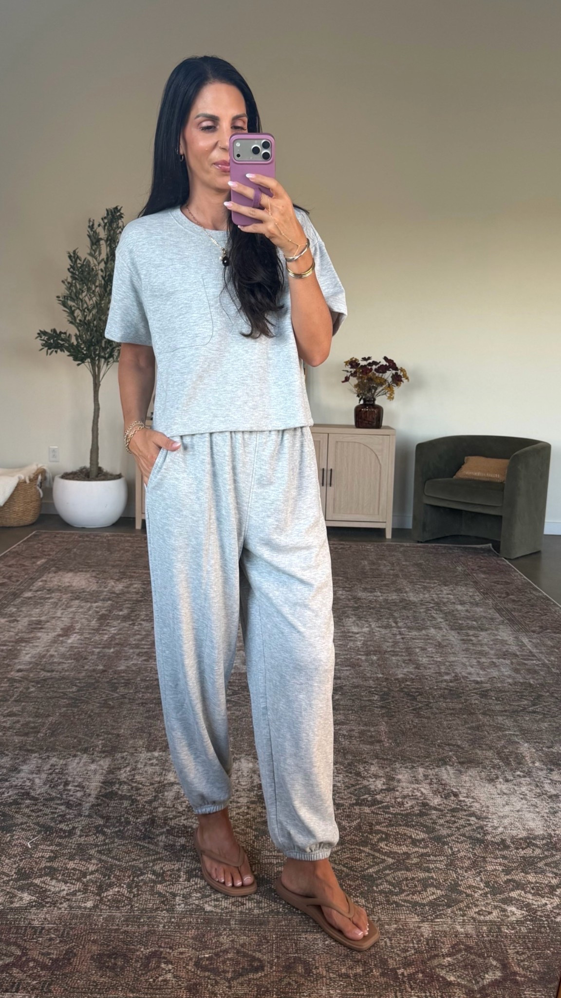 Aritzia look for less from @Target 
Top- small 
Sweatpants- small Stay tts

#LTKU #LTKOver40 #LTKmomlife
