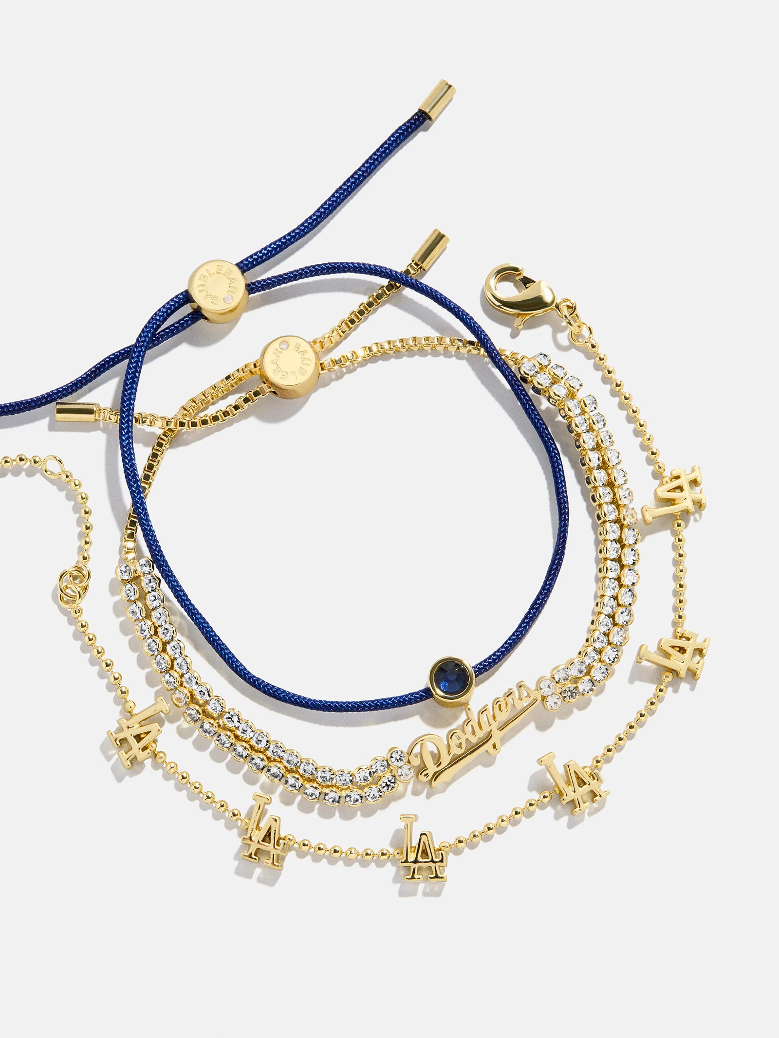 MLB Bracelet Set - Los Angeles Dodgers | BaubleBar