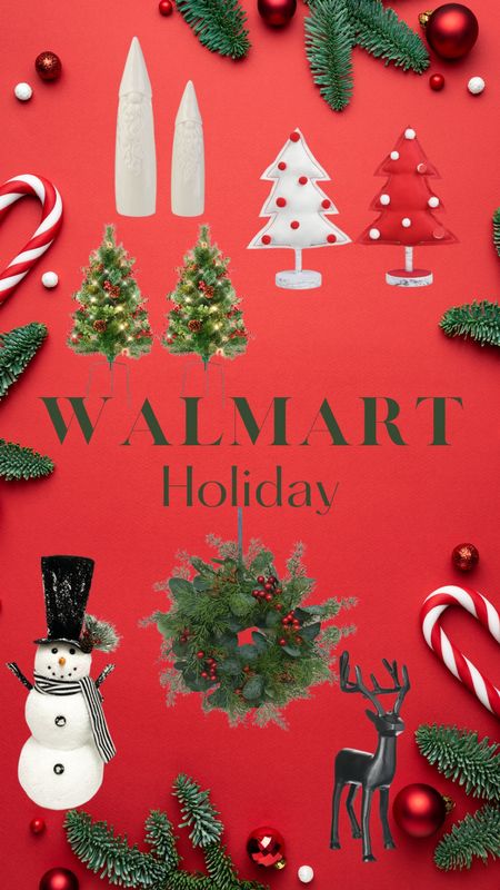@walmart is a one stop shop for decking the halls this holiday season! 
#walmart
#walmartholiday
#walmartchristmas
#christmasdecor


#LTKhome #LTKSeasonal #LTKHoliday