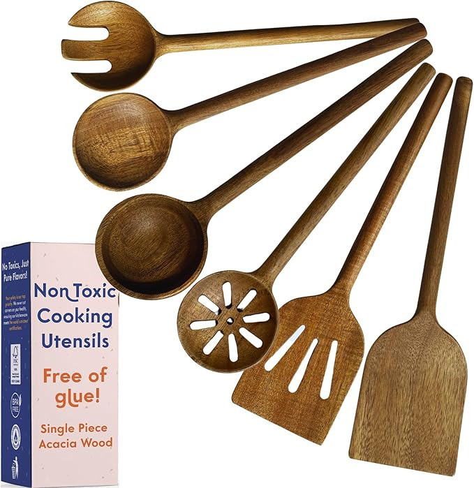 One-piece solid wood. No hidden adhesives. Petroleum free. Finished with beeswax, flaxseed & lemo... | Amazon (US)