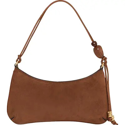 Rebecca Minkoff Reina Leather Shoulder Bag in Black at Nordstrom | Nordstrom