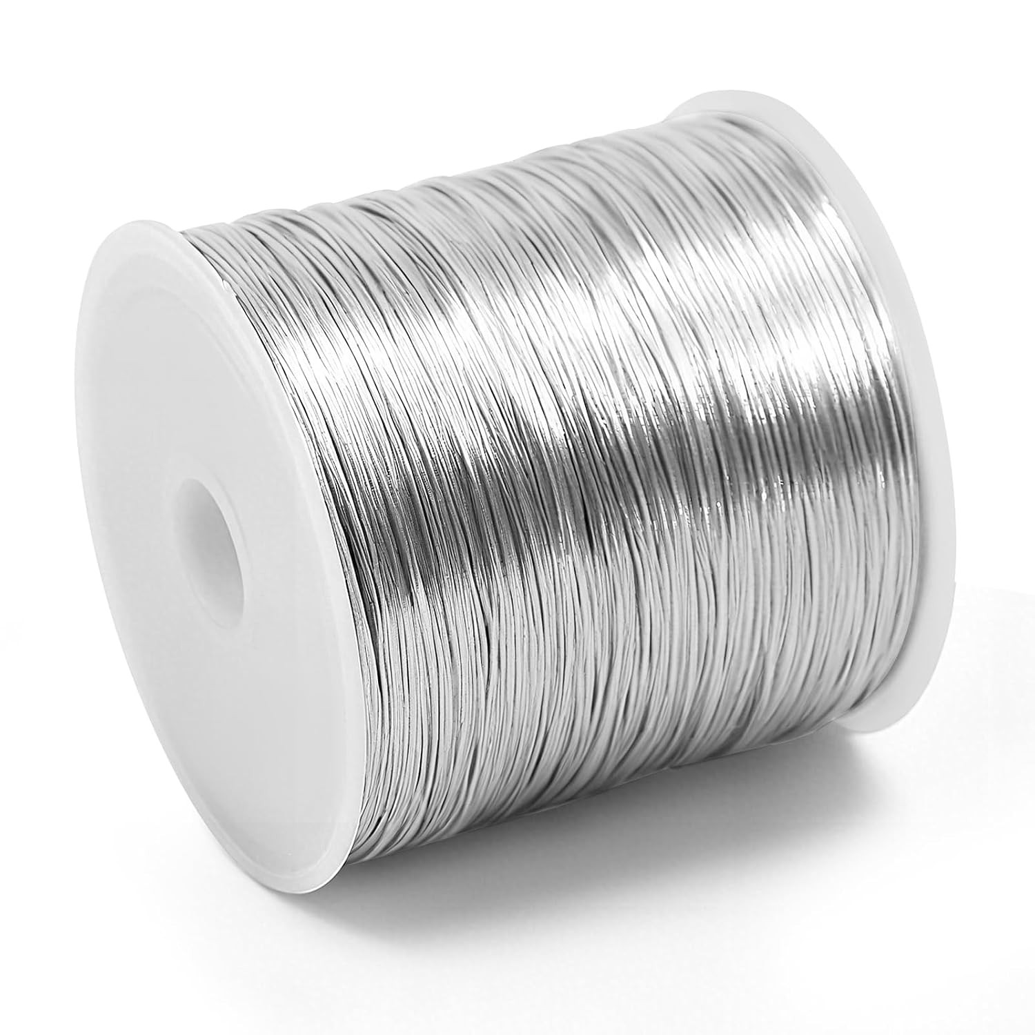 26 Gauge Tarnish Resistant Copper Wire 328ft for Jewelry Wire（Silvery） | Amazon (US)