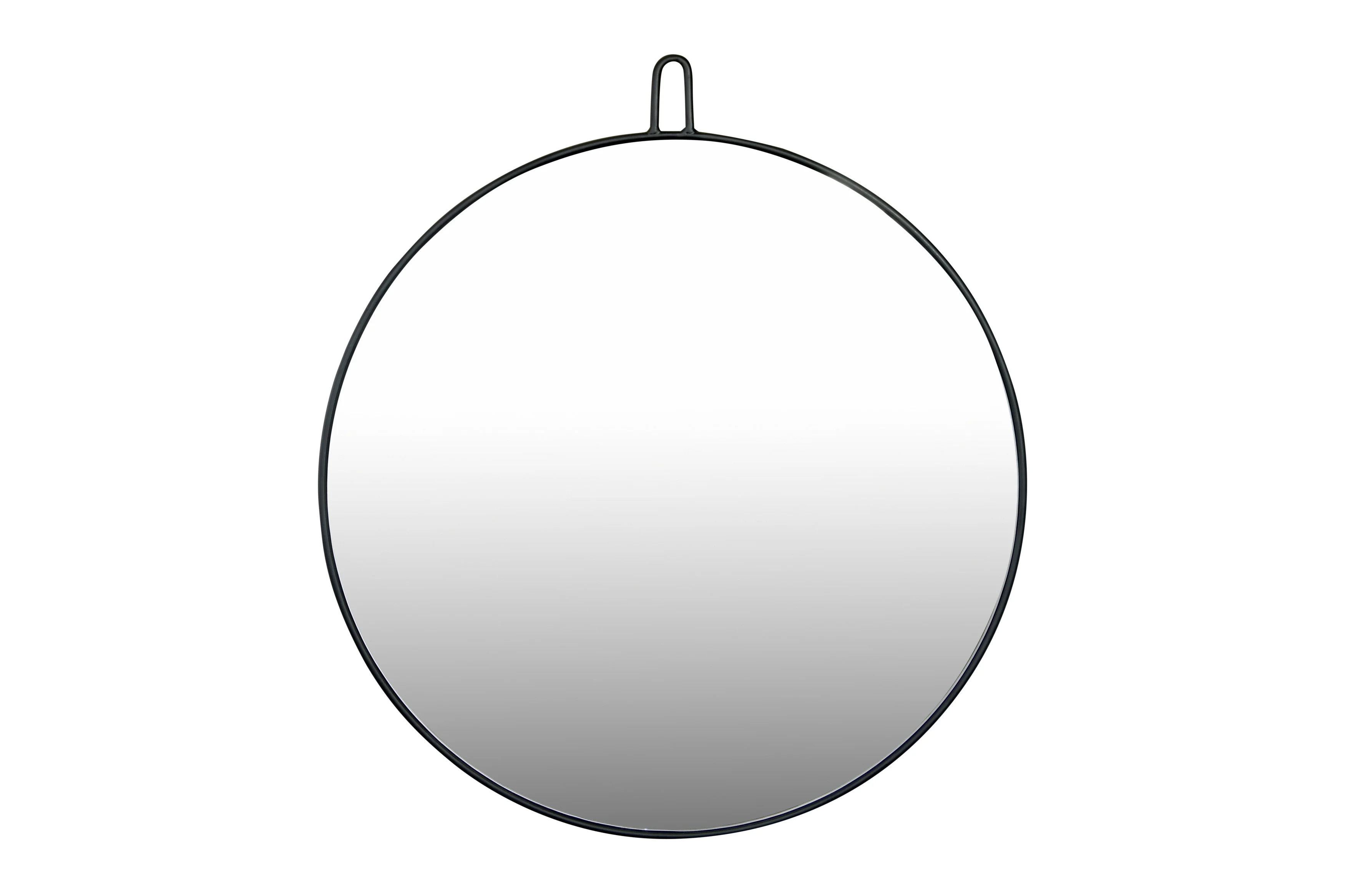 Creative Co-Op 23.5 in x 26.75 in Black Wall Mirror - Walmart.com | Walmart (US)