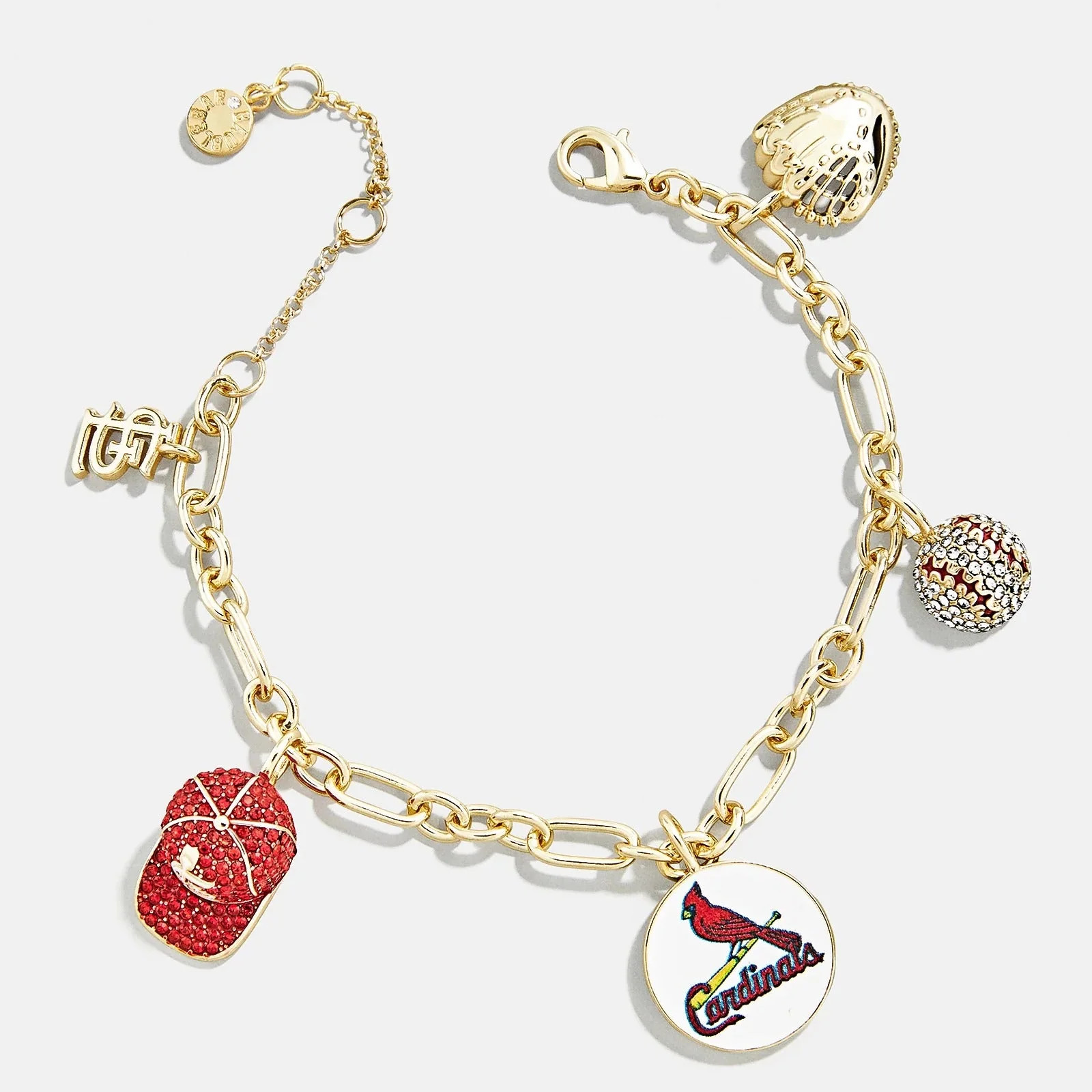 MLB Charm Bracelet - St. Louis Cardinals | BaubleBar