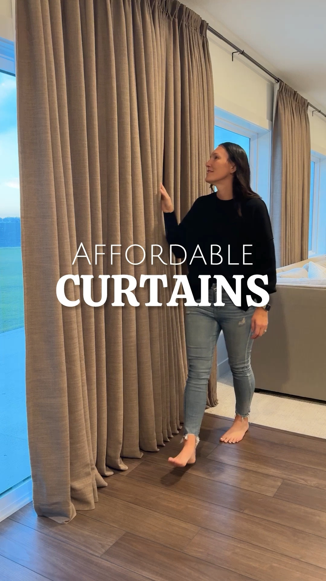 Use code MODERNMINIMALISTHOME for 15% off curtains. Transform your space with these viral pinch pleat curtains! 😍 They’re the perfect way to elevate any room in your home. Super affordable, amazing quality, and so chic—these are a must-have for creating that high-end look without breaking the bank! ✨

#LTKWatchNow #LTKStyleTip #LTKHome