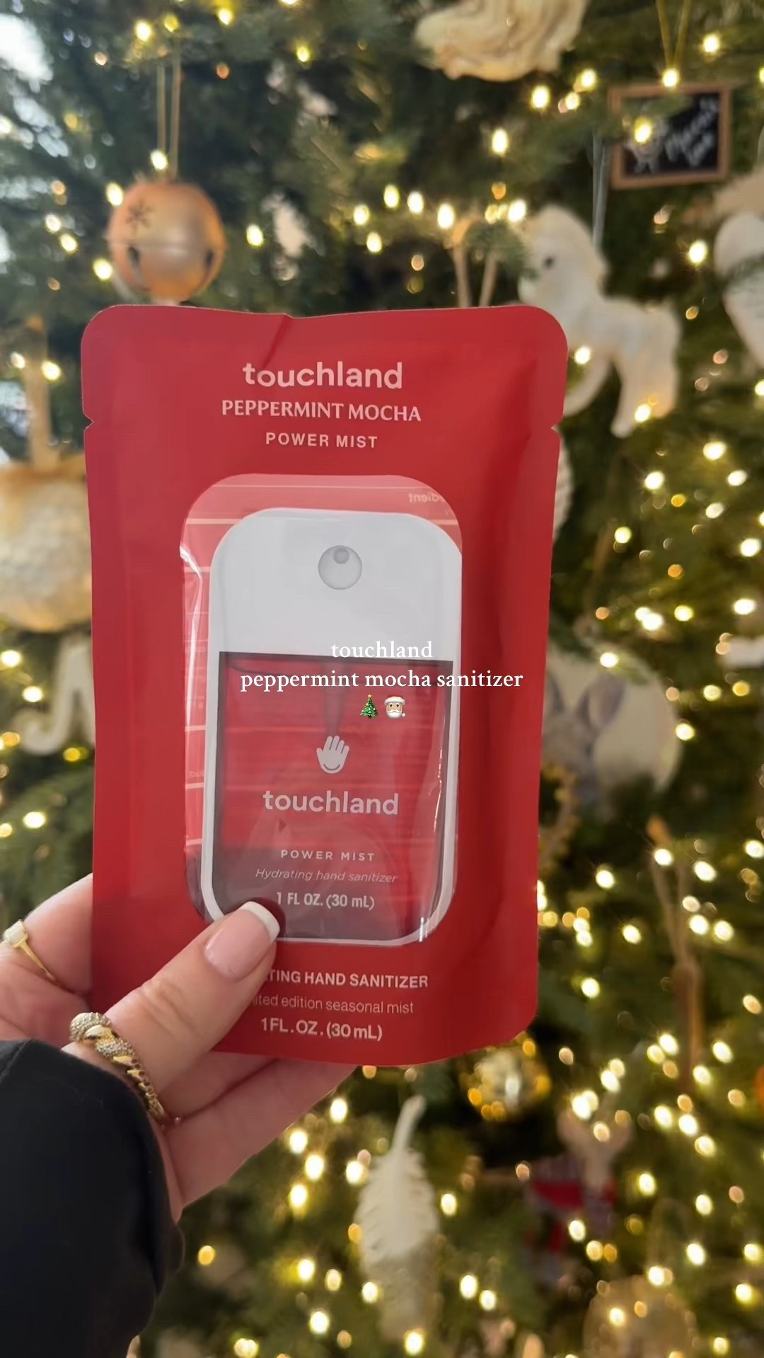 Peppermint mocha hand sanitizer 

#LTKHoliday #LTKGiftGuide #LTKFindsUnder50