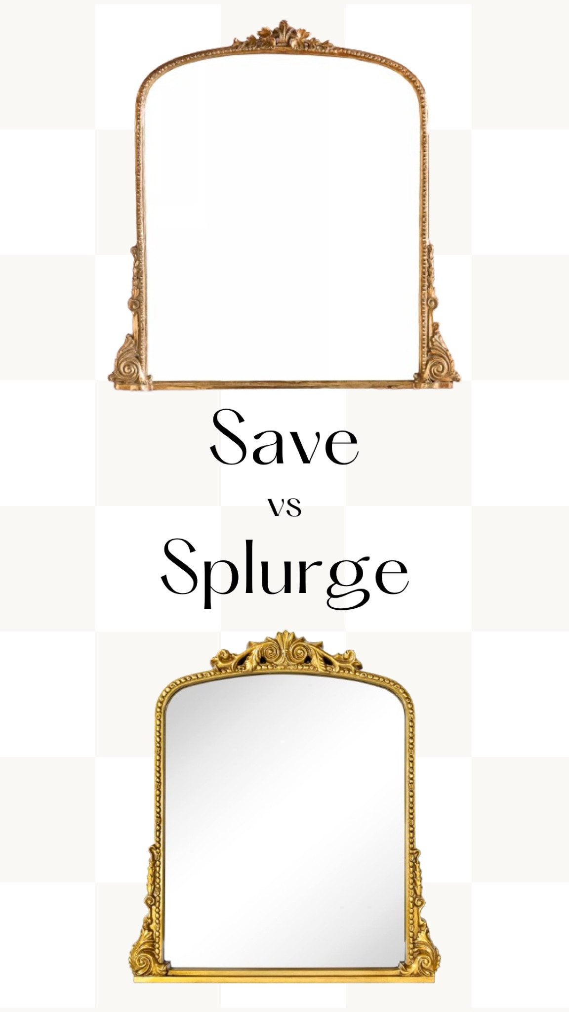 The Anthropologie Gleaming Primrose mirror is probably the most coveted mirror in the home decor game, but this version from Amazon looks like the real deal for 1/5 of the price 🤯

It looks slightly more bright gold irl, but that’s something a little Rub n Buff can easily fix

Are you going for the save or splurge?#LTKMostLoved

#LTKsalealert #LTKhome