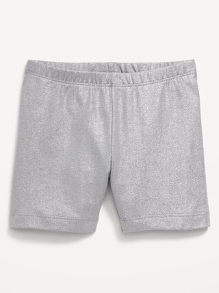 Shimmer Biker Shorts for Toddler Girls | Old Navy (US)