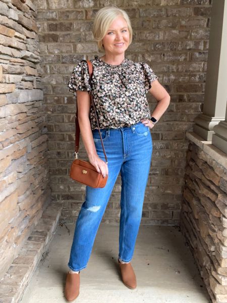 Wearing small top, 4 jeans
Fall outfits
Jeans
Booties
Crossbody bag
Casual outfit
Petite
Floral
Teacher outfits


#LTKstyletip #LTKfindsunder50 #LTKover40