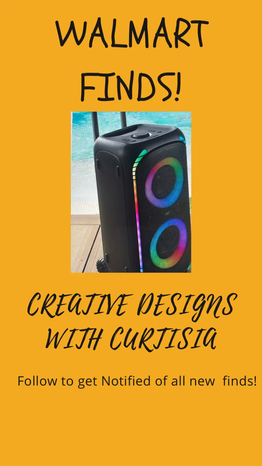 This speaker has been a wonderful addition to my home and family entertaining! I purchased this speaker for graduation celebration and it has been amazing. It has up to 12 hours of charge time and is Bluetooth compatible.. if you were looking for something to bring great sound to all of your hosting events check out this" Onn”Bluetooth speaker from Walmart! I’ve also posted a less expensive option that has similar compatibility in my LTK store! Don’t forget follow  for more!


#LTKparties #LTKhome #LTKVideo
