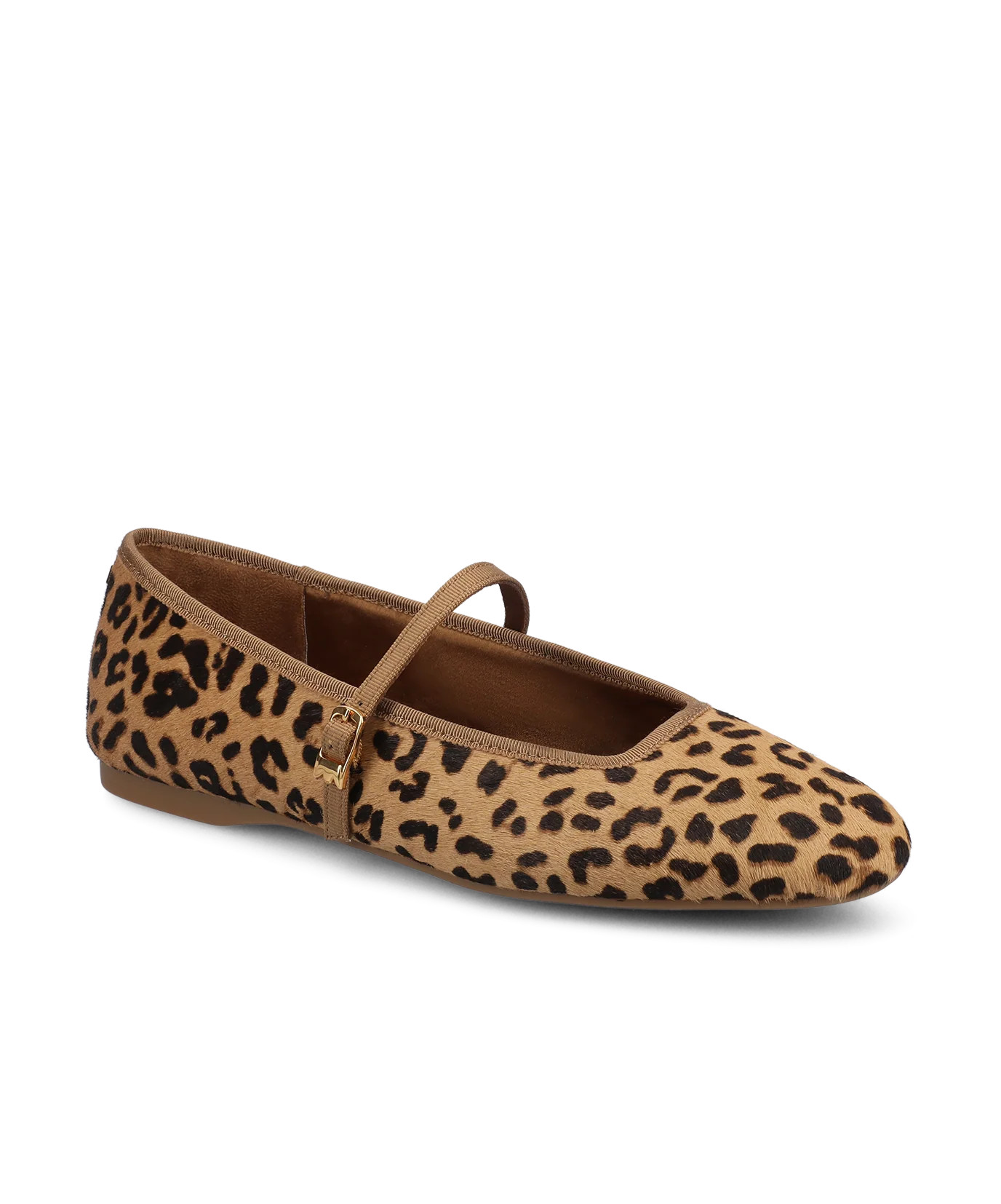 The Hummingbird Mary Jane - Leopardprint Haircalf | Birdies