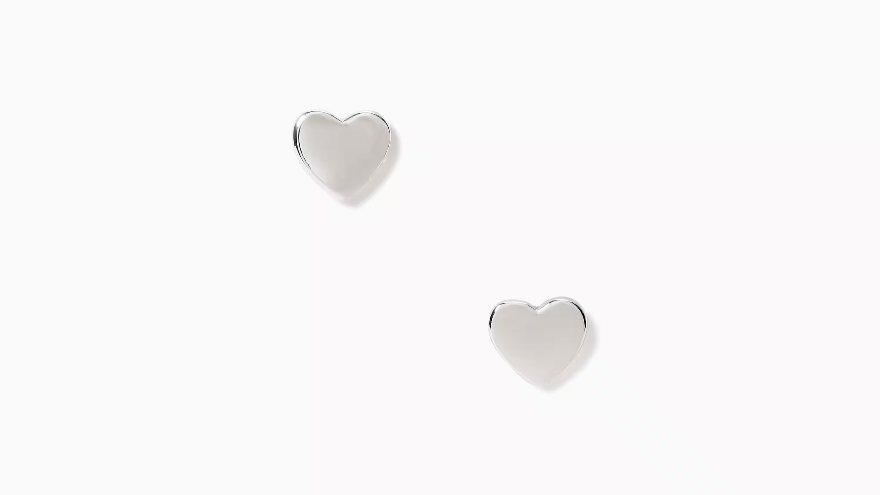 Kate Spade Kate Spade Earrings Heart Studs, Silver | Kate Spade Outlet