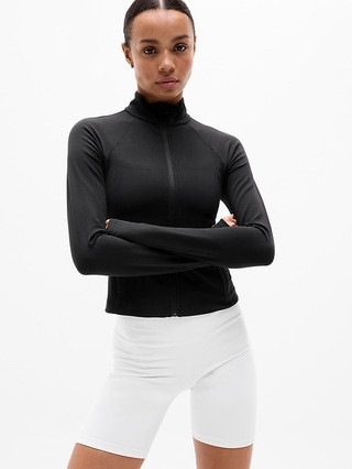 Salutation Crop Jacket | Athleta