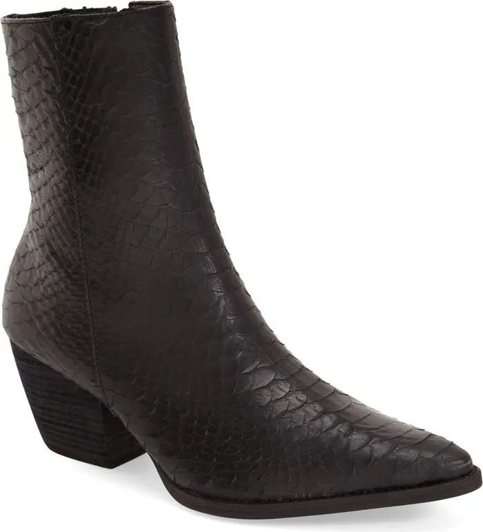 Caty Western Pointed Toe Bootie | Nordstrom