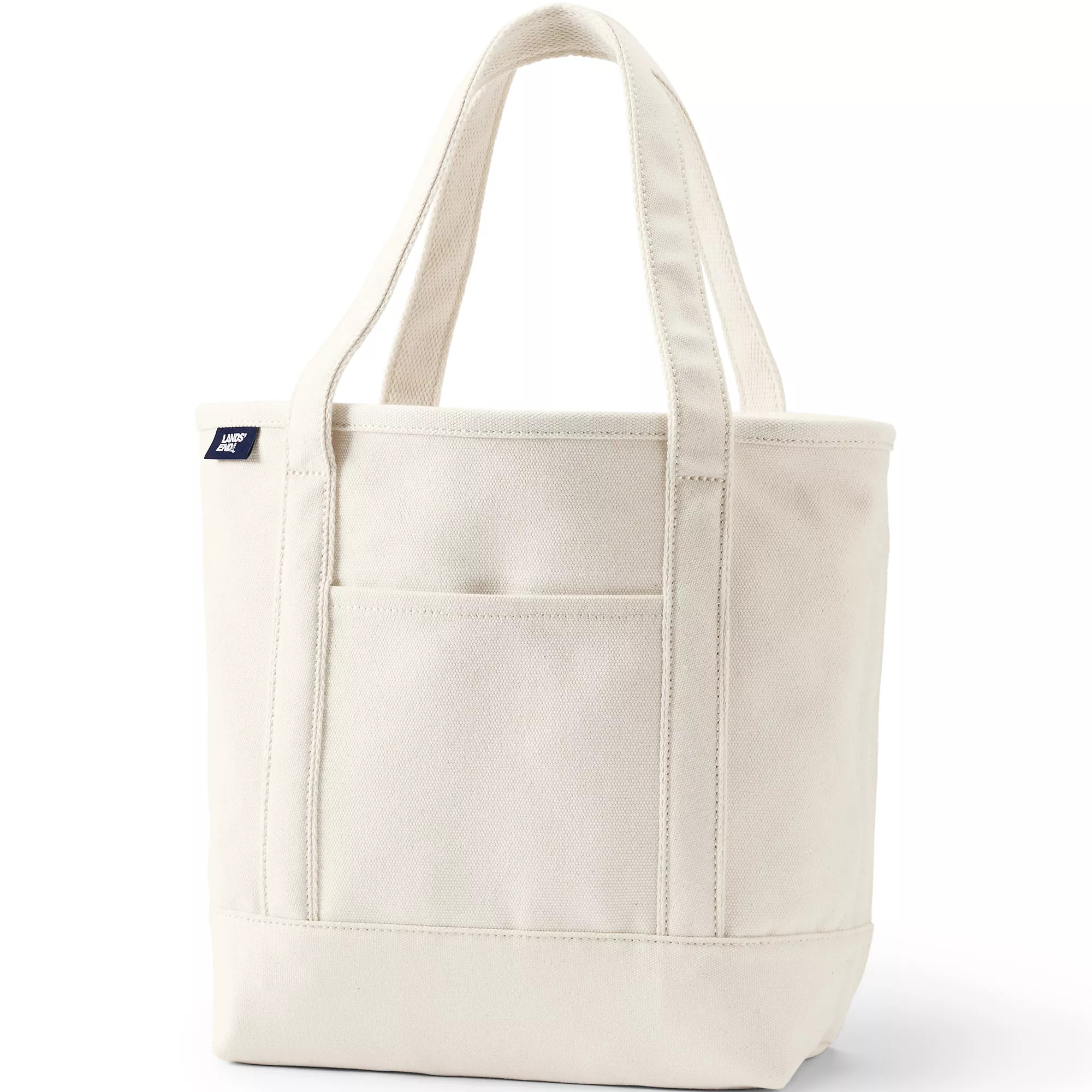 Medium 5 Pocket Open Top Canvas Tote Bag | Lands' End (US)