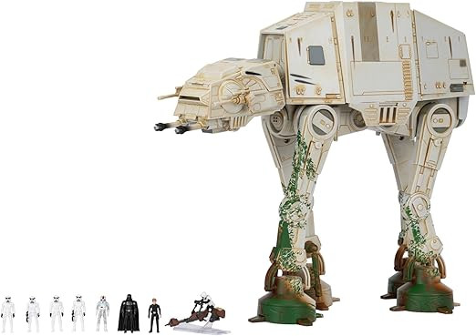 STAR WARS Micro Galaxy Squadron at-at Walker (Endor) Amazon Exclusive - 10-Inch Vehicle with Ligh... | Amazon (US)
