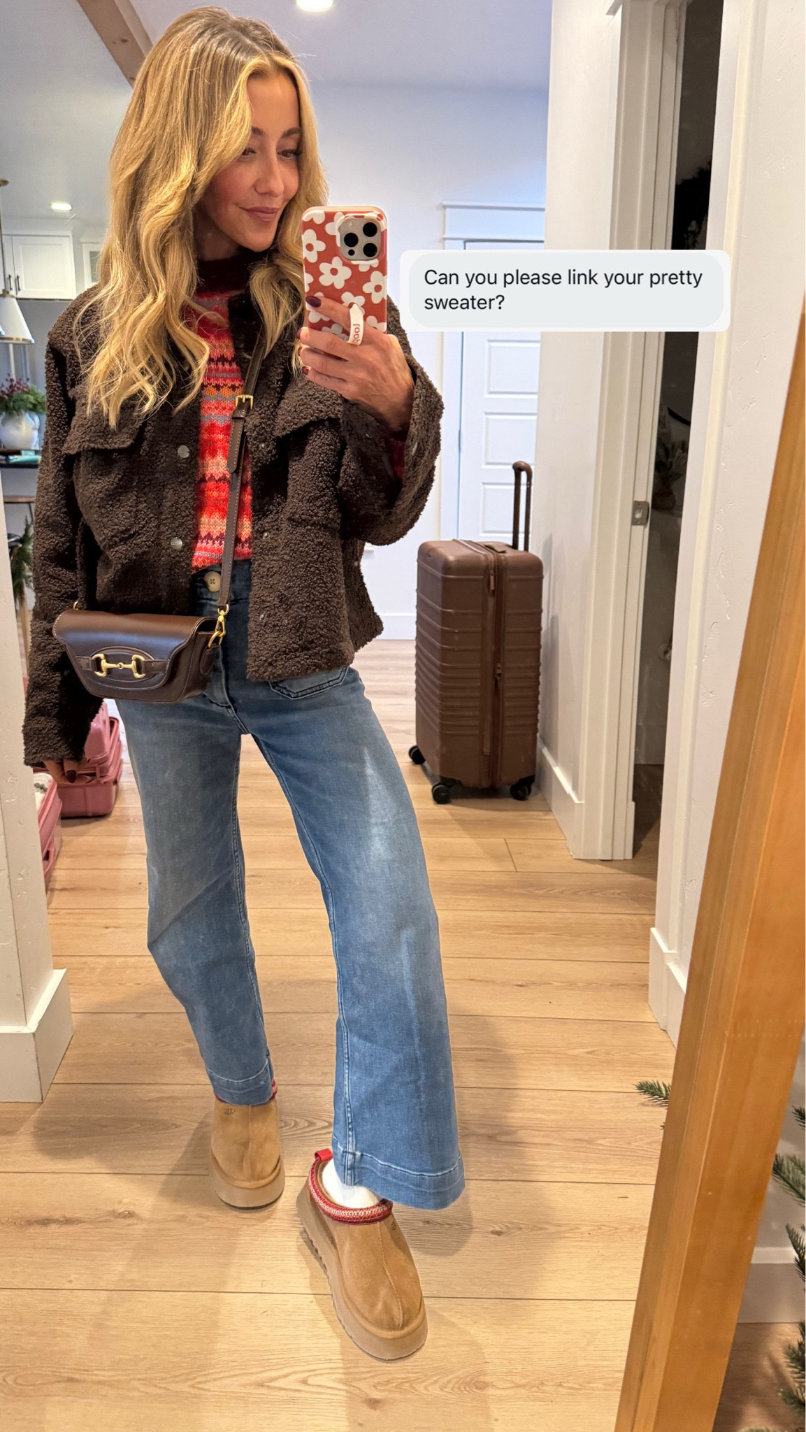 My sweater is from American eagle! Linking my entire outfit!! 

#LTKGiftGuide #LTKHoliday #LTKStyleTip