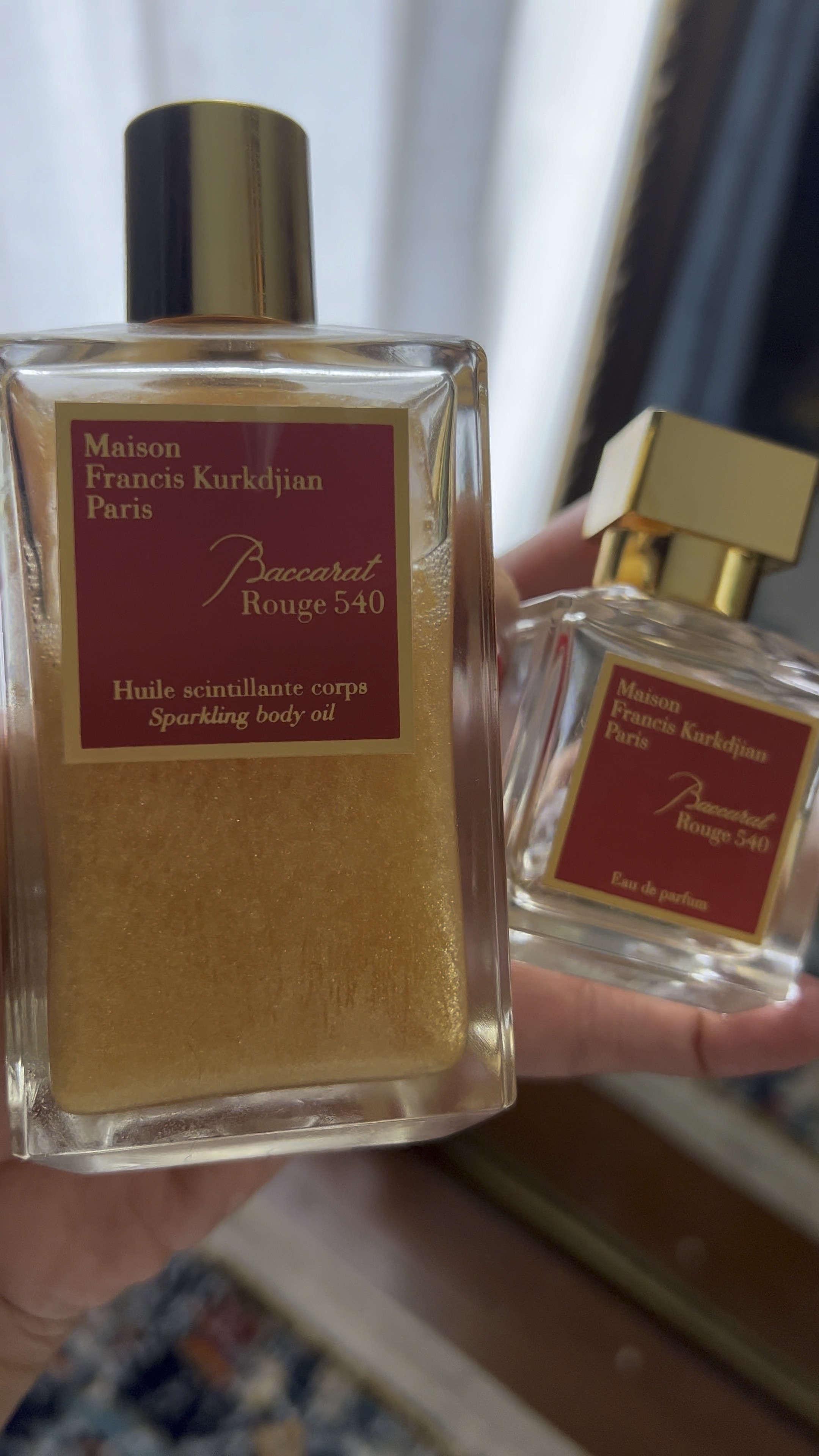 Worth It: Maison Francis Kurkdjian Paris Baccarat Rouge 540 Shimmering Body  Oil