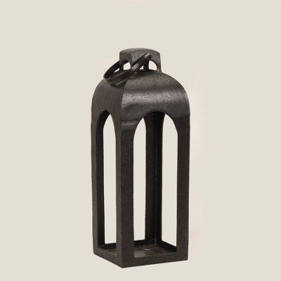 Metal Outdoor Lantern Natural - Smith & Hawken™ | Target