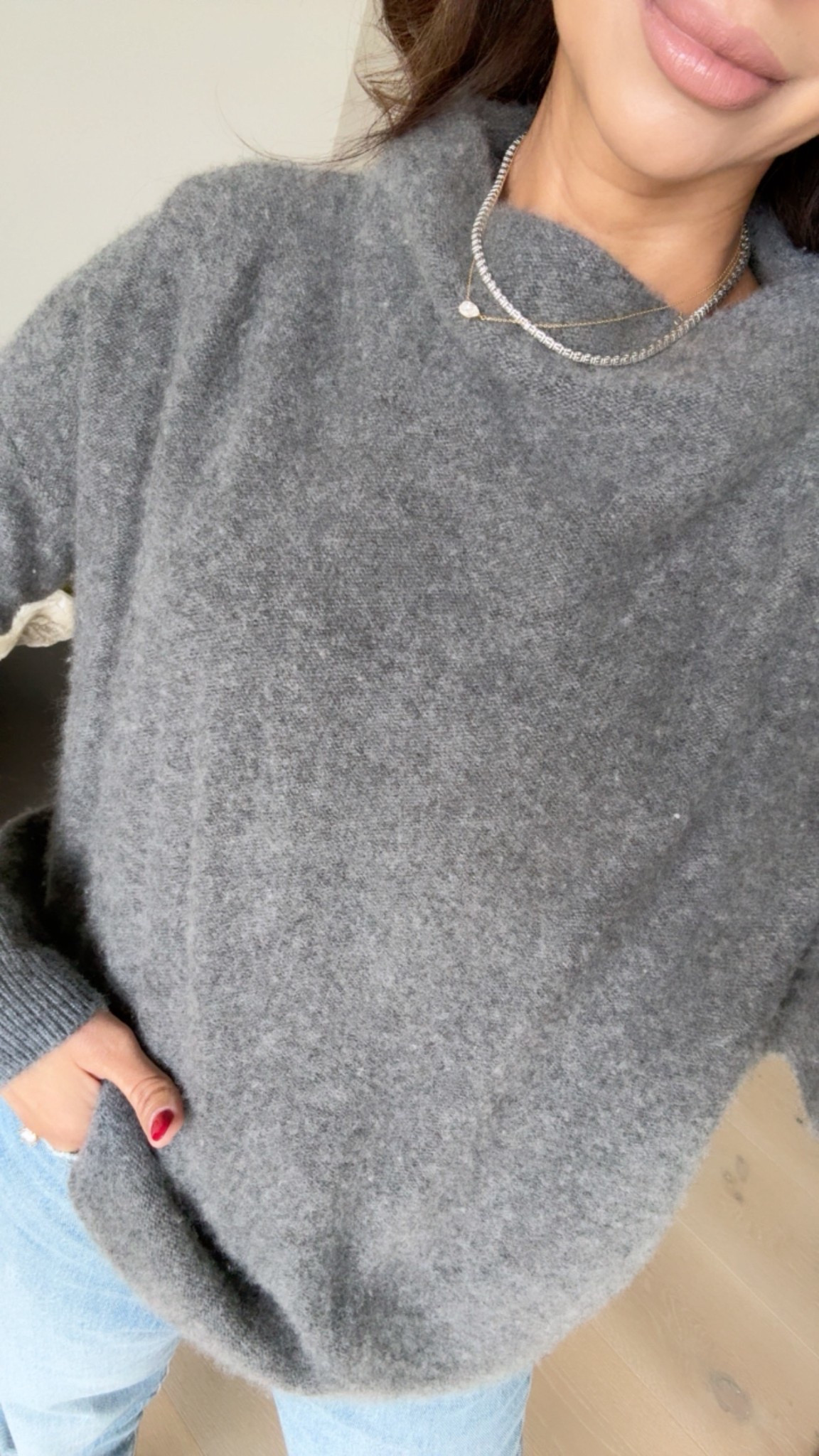 This cashmere sweater is the most luxe that I own! Super soft and cozy and I just love the fit of it. It's a definite splurge but I found it on sale!

#LTKGiftGuide #LTKHoliday #LTKSaleAlert