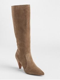 Tall Slouchy Suede Boots | Gap US